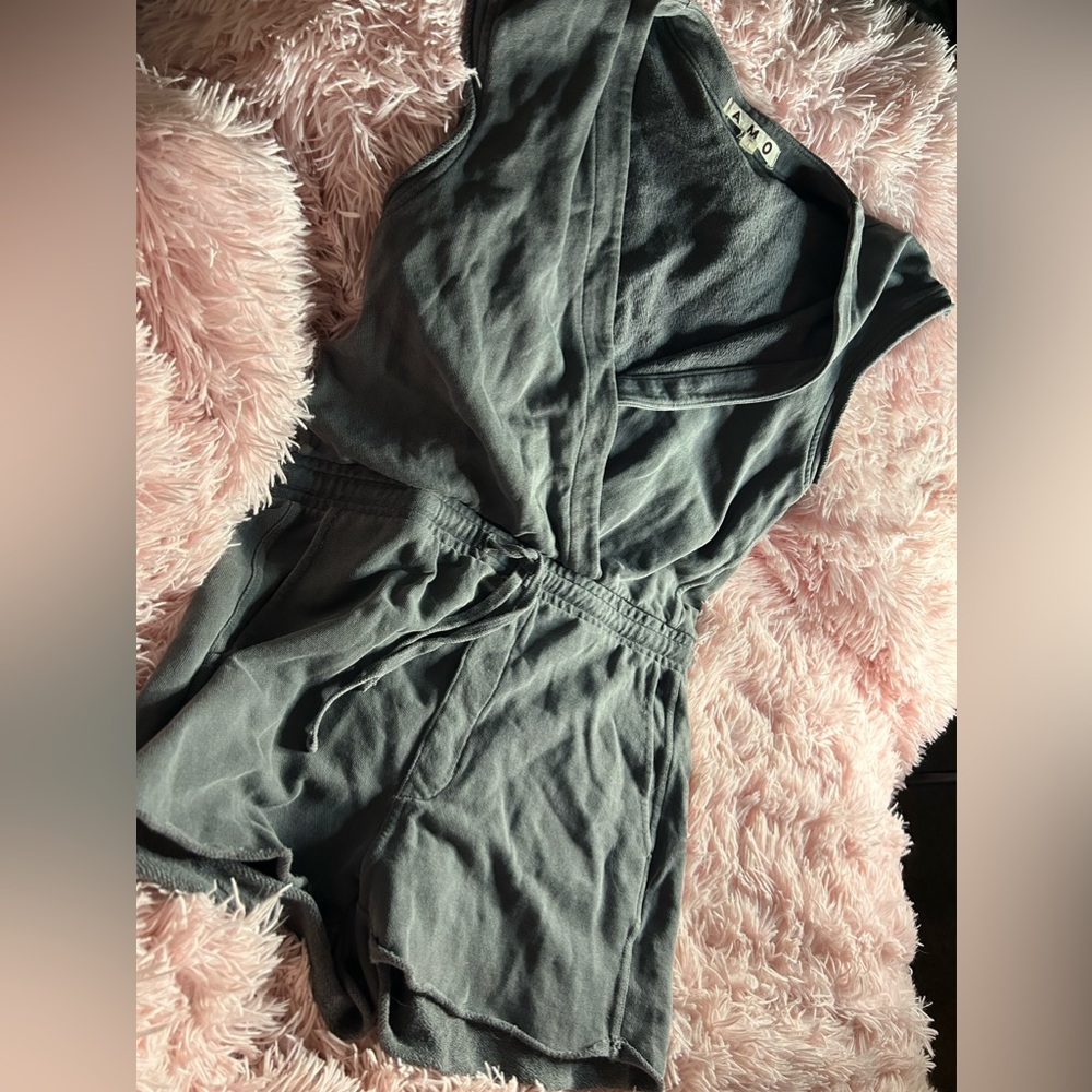 Grey Romper